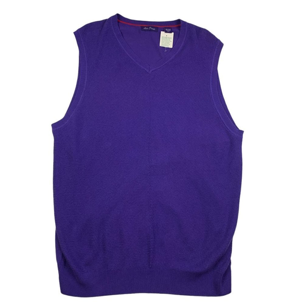 Allan Flusser Golf/Casual/Business Knit Vest Men's Size XXL